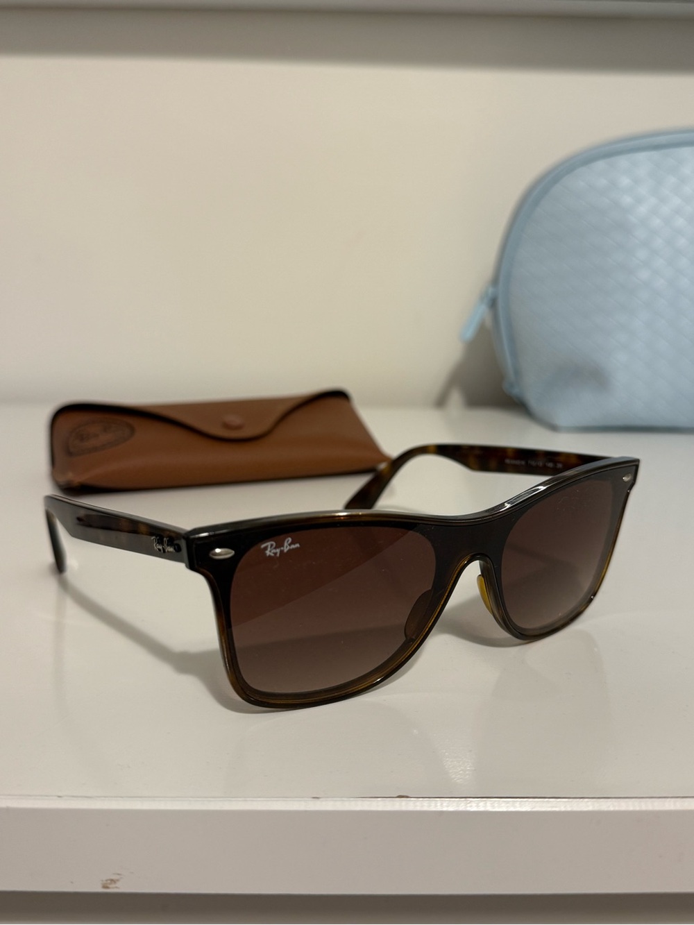 Ray-Ban Tortoise Brown Gradient Women’s Sunglasses - Picture 3 of 7